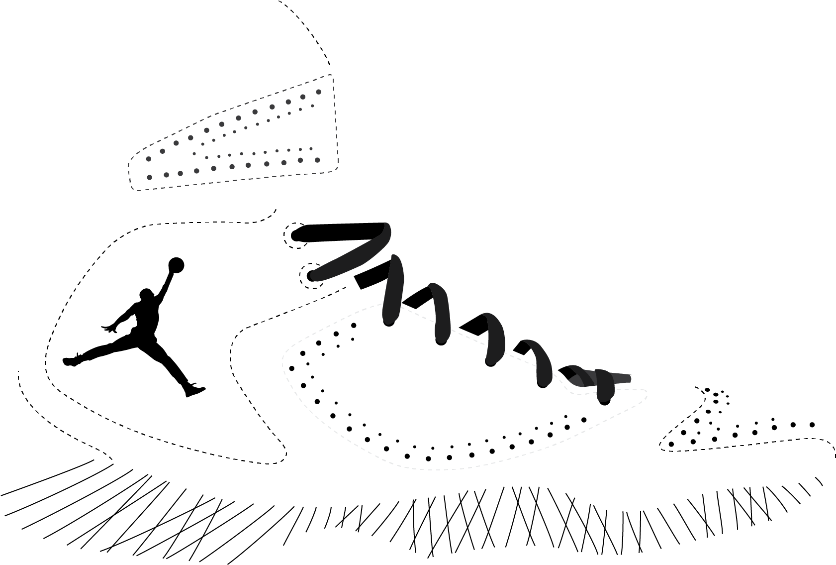 Loading Shoes - Air Jordan (1920x1356), Png Download