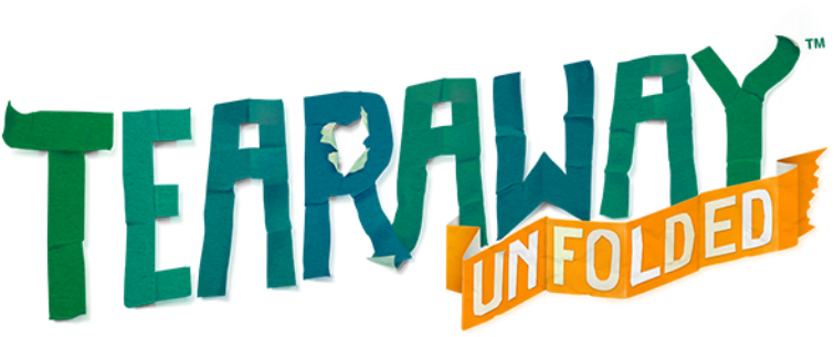 Tearaway Unfolded Logo - Tearaway Unfolded [ps4 Game] (1024x384), Png Download