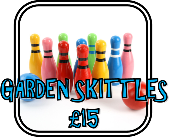 Our Huge Range Of Outdoor Games Are A Very Popular - Skittles (sport) (655x534), Png Download