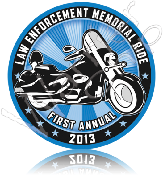 Law Enforcement Custom Poker Chips - Blue (540x600), Png Download