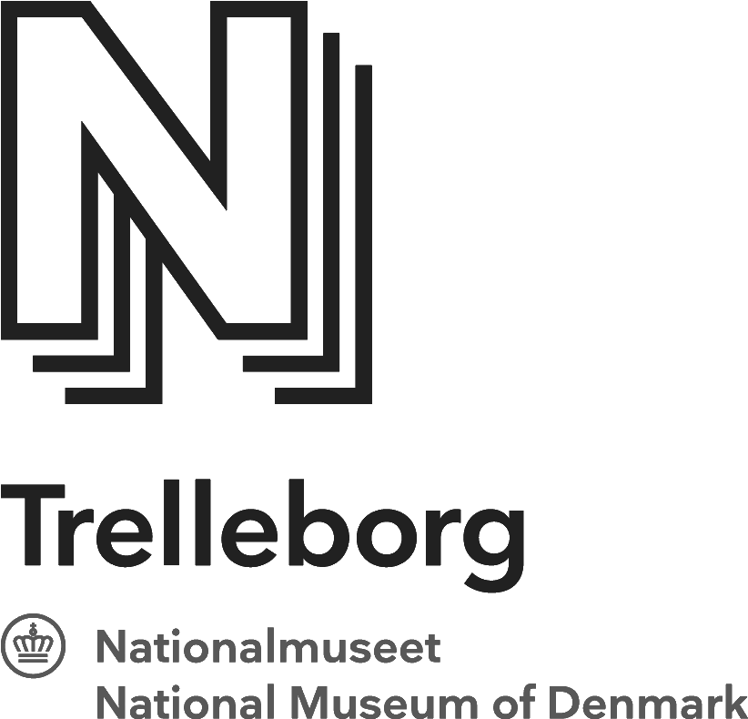 Natmus Trelleborg Vertical Black Rgb - National Museum Of Denmark Logo (837x805), Png Download