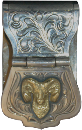 Vendor Unknown Collections Hand Engraved Hourglass - Money Clip (600x600), Png Download