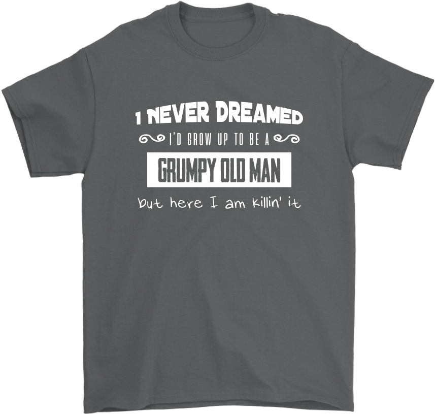 Grumpy Old Man - Jon Luc Picard T Shirt (1024x1024), Png Download