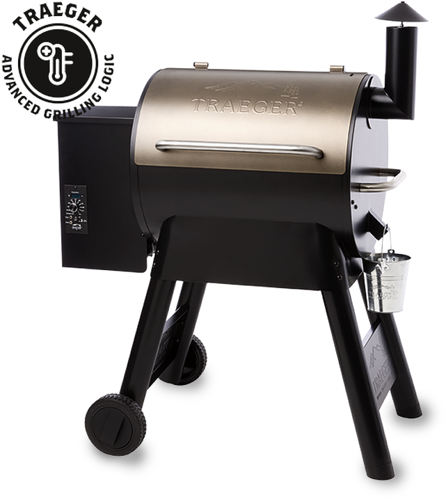 Pellet Grill Fortuna - Pro Series 22 Grill Bronze (1203x800), Png Download