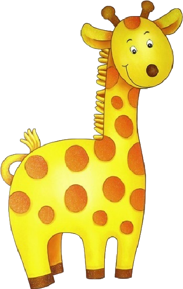 Cute Giraffe Cliparts - Giraffe Cute Clipart Png (600x600), Png Download
