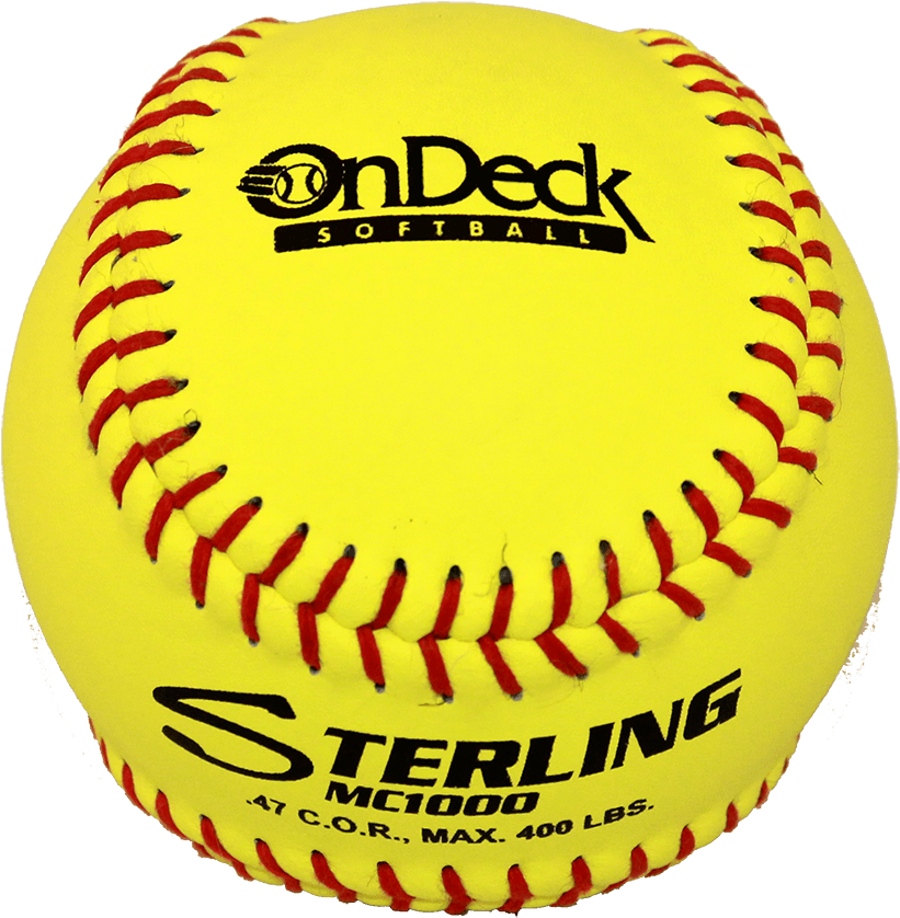 Speed Print Status Fastpitch Game Leather Softball - Baseball (900x919), Png Download