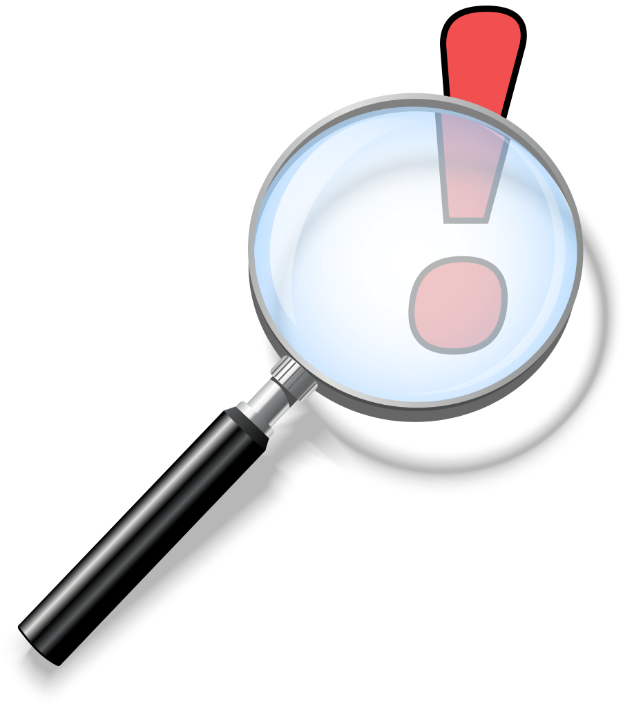 Free Icons Png - Magnifying Glass Png (909x1023), Png Download