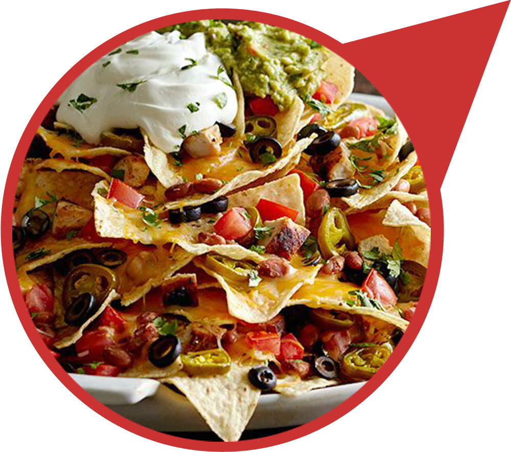 Bib's Nacho Hut Menu - Nachos (1000x884), Png Download