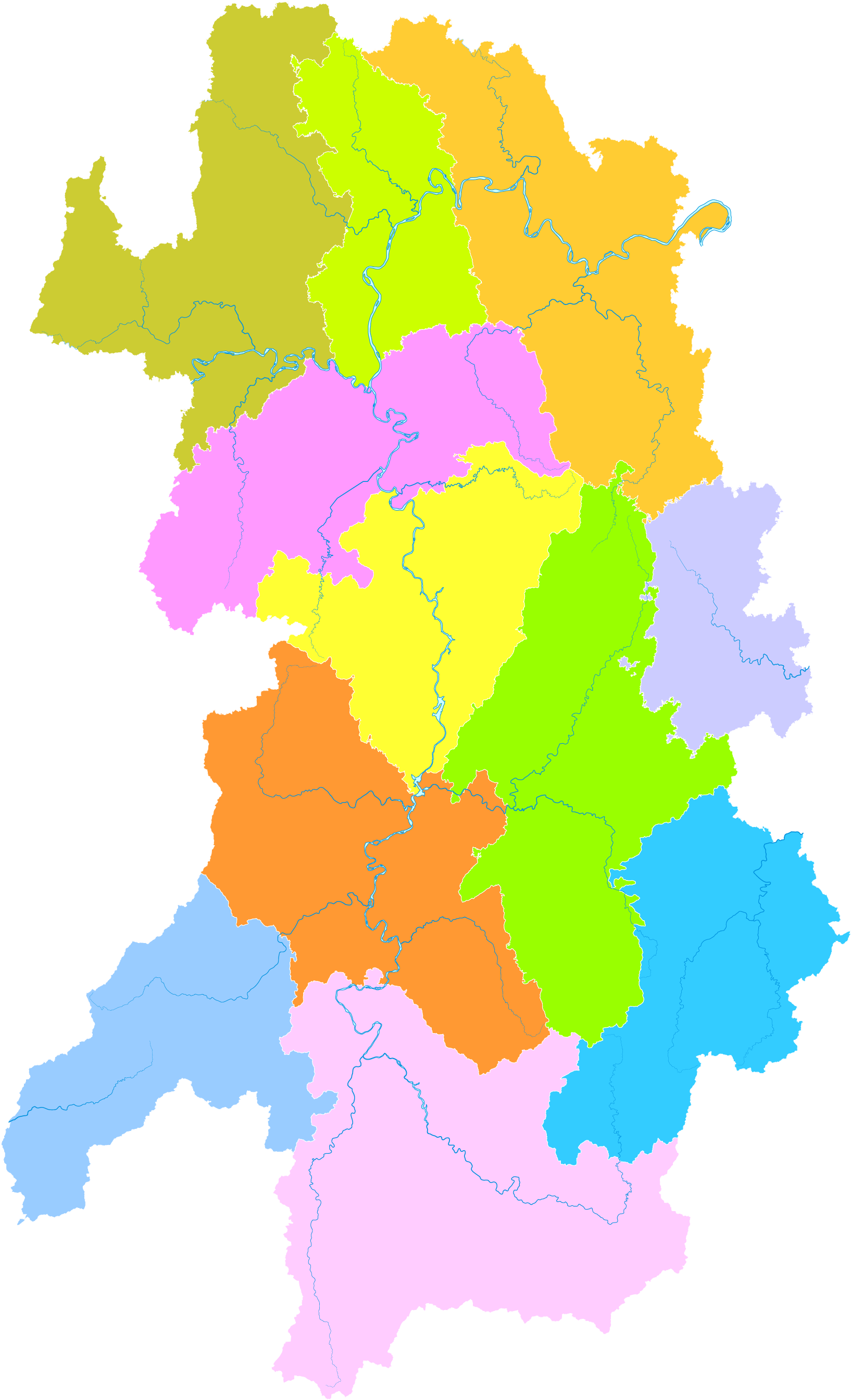 Administrative Division Yongzhou - Administrative Division (1660x2700), Png Download