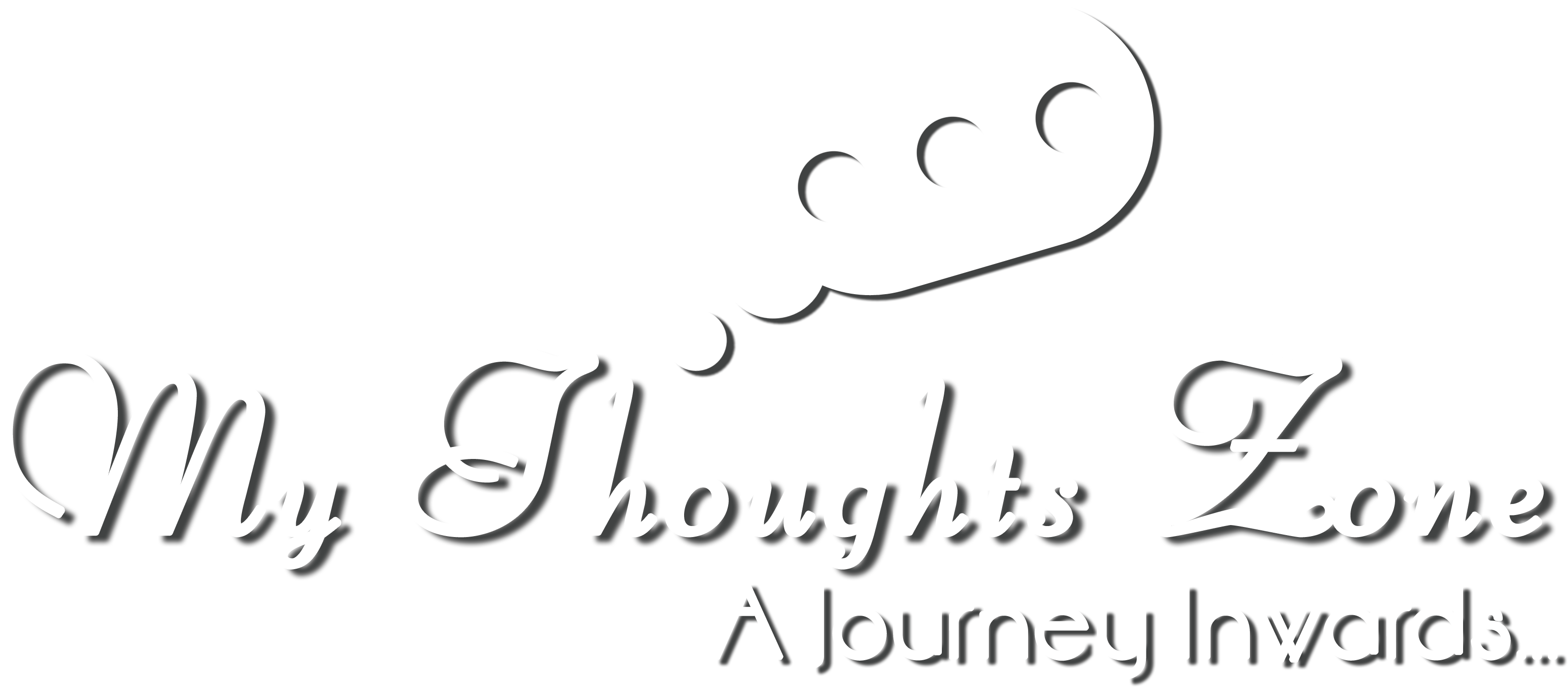 My Thoughts Zone - My Thoughts Logo (3508x1654), Png Download