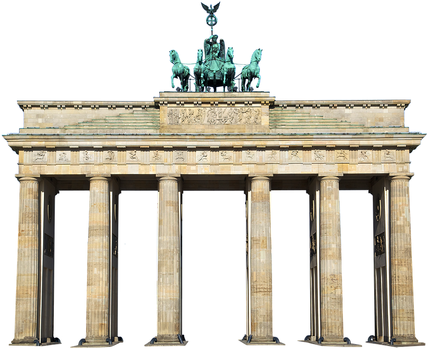 Brandenburg Gate Png - Brandenburg Gate (887x720), Png Download