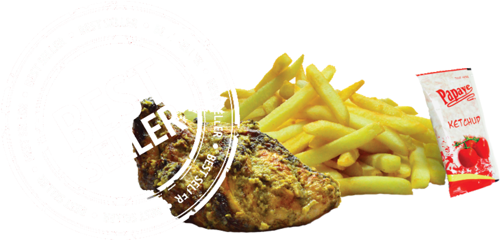 Chicken - Burger - Fish - Extras - Drinks - Barbecue Chicken (1280x545), Png Download