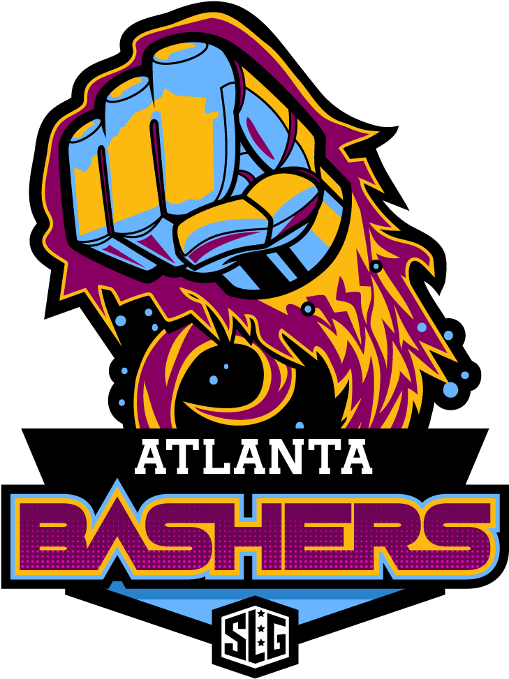 Atlanta Bashers - Atlanta Super League Gaming (890x1001), Png Download