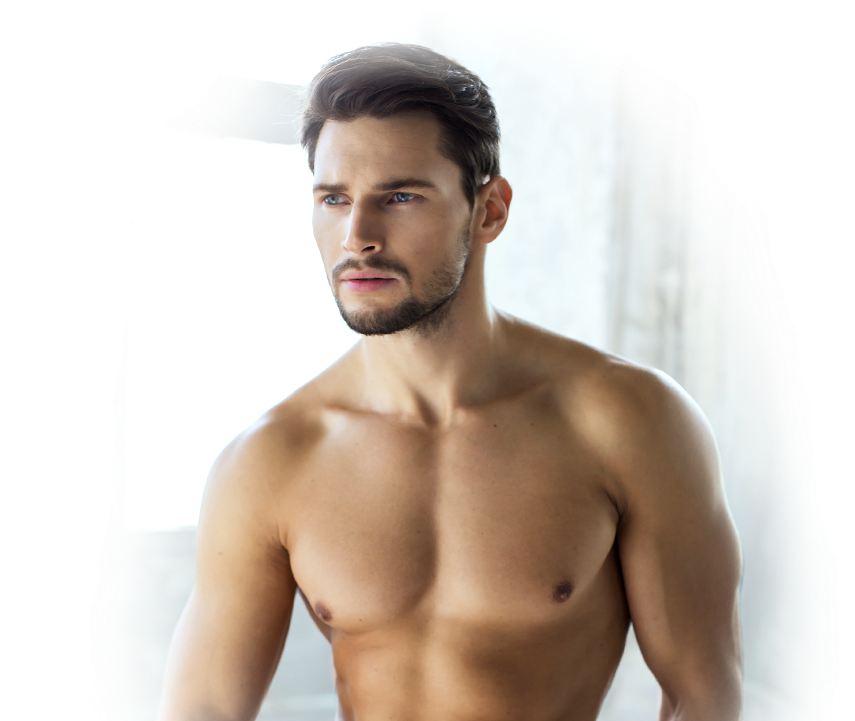 For Men - Breast Reduction (1386x870), Png Download