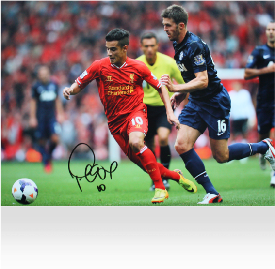 Philippe Coutinho Autograph (650x665), Png Download