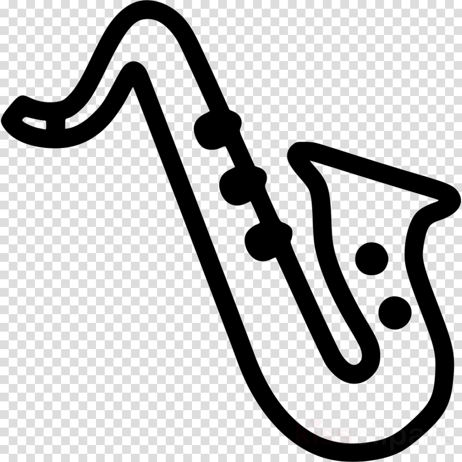 Download Saxophone Icone Png Clipart Alto Saxophone - Saxophone Easy To Draw (900x900), Png Download