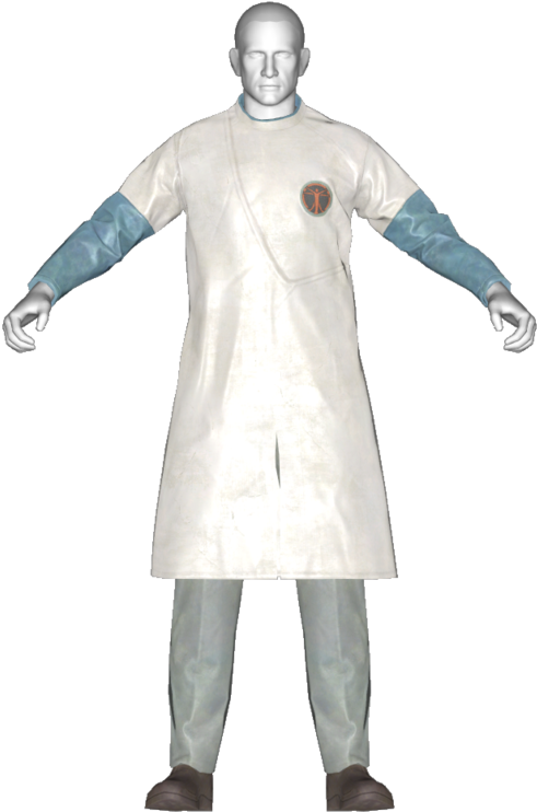 Blue Institute Lab Coat - Fallout 4 Institute Jumper (1200x756), Png Download