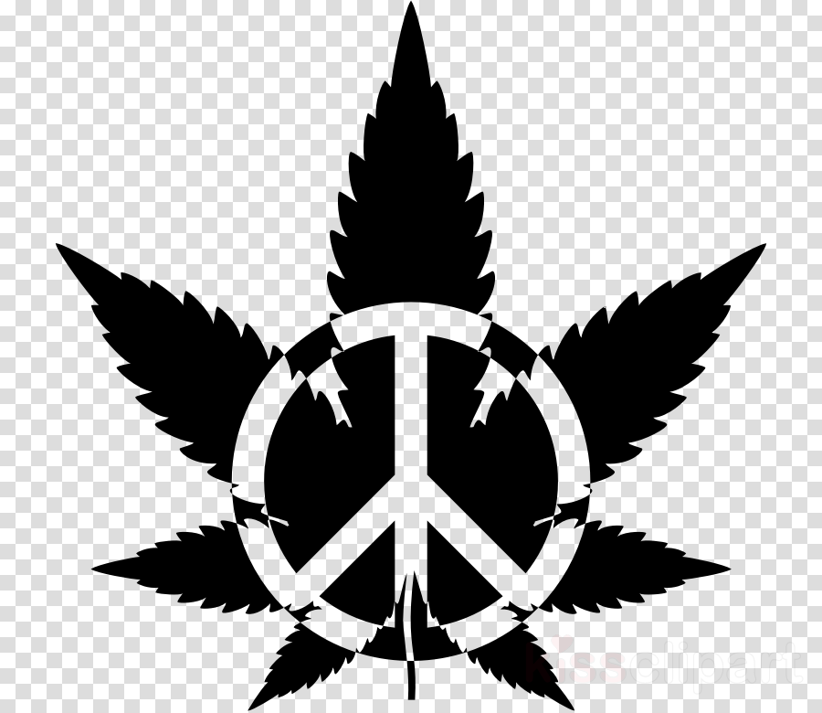 Download Marijuana Logo Black And White Clipart Medical - Cannabis Png (900x780), Png Download
