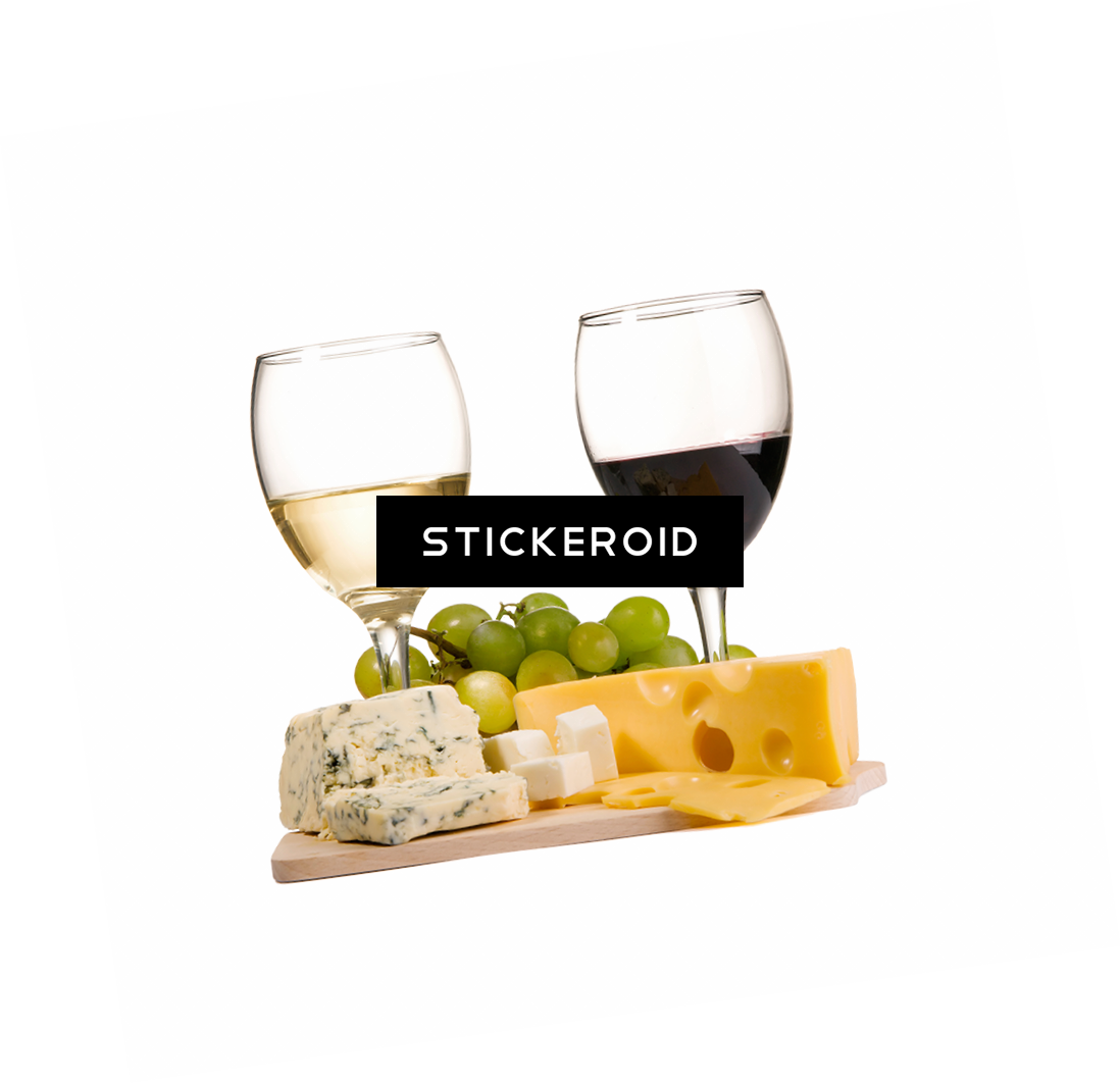 Wine Bottle - Wine And Cheese (1098x1063), Png Download