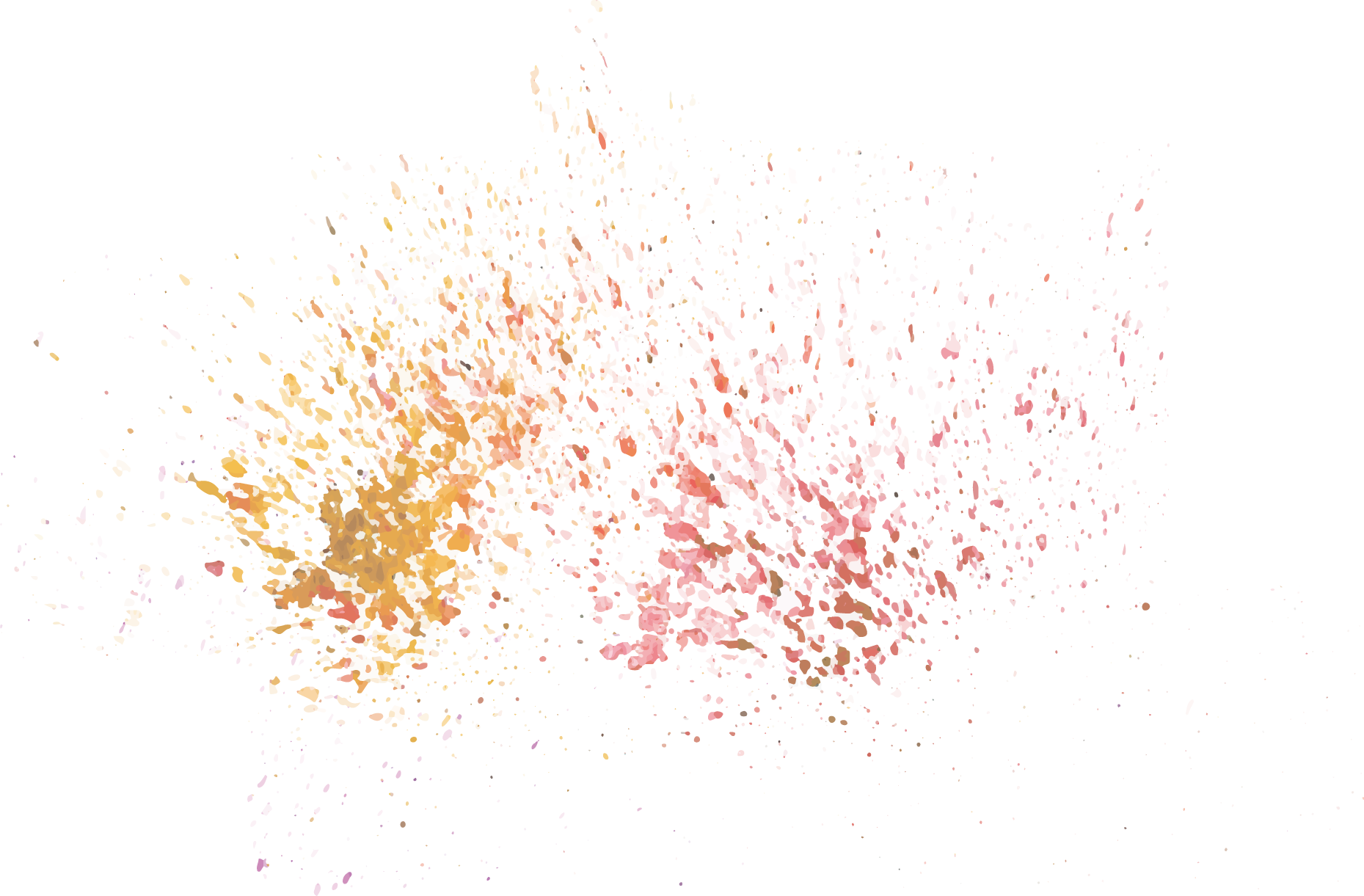 Kisspng Watercolor Painting Pigment Vector Watercolor - Splash Watercolor Vector Png (1859x1221), Png Download