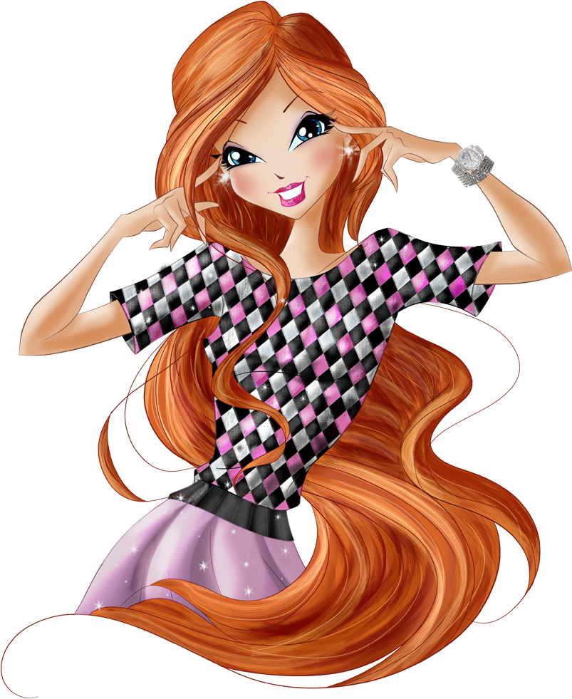 World Of Winx Fashion Png Picture Bloom - Il Mondo Delle Winx. Winx Wow (1000x1000), Png Download