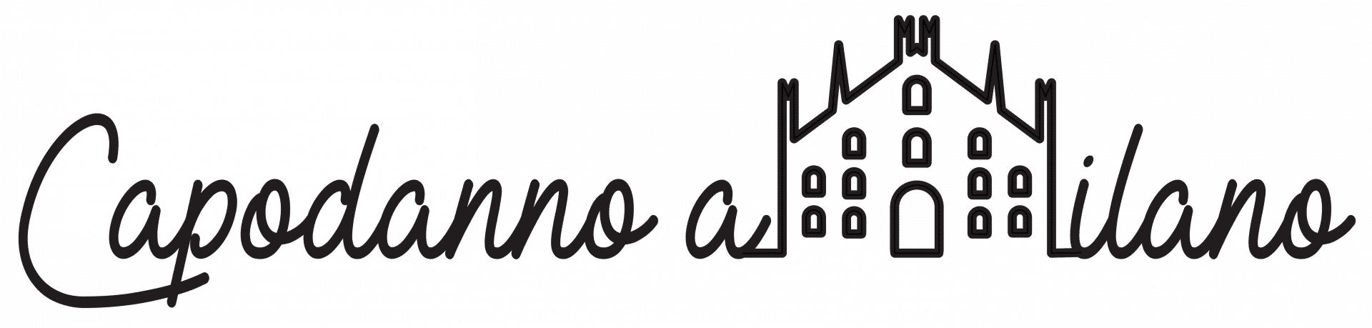 Capodannoamilano - It - Calligraphy (1920x459), Png Download