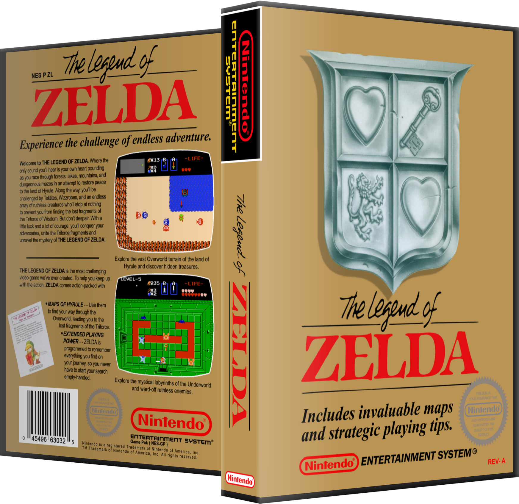 59959d85bd698 Legendofzeldathe (reva) - Legend Of Zelda Nes (2048x2048), Png Download