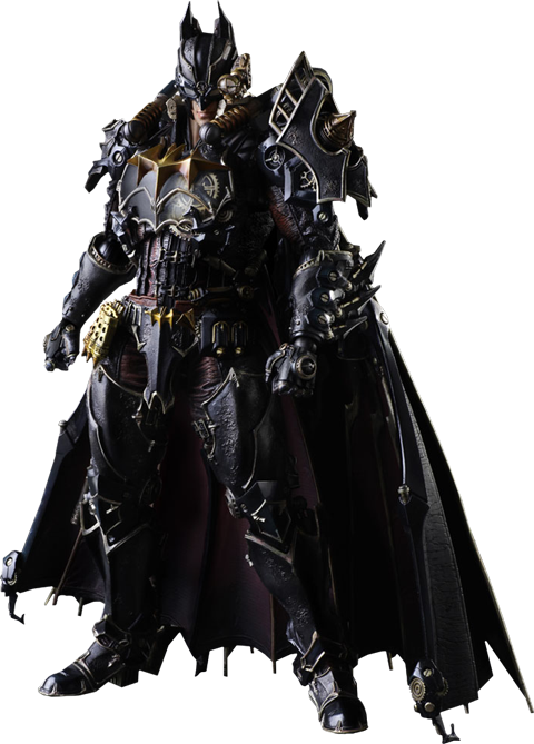 Batman Timeless Steampunk Collectible Figure - Play Arts Kai Batman Steampunk (480x669), Png Download