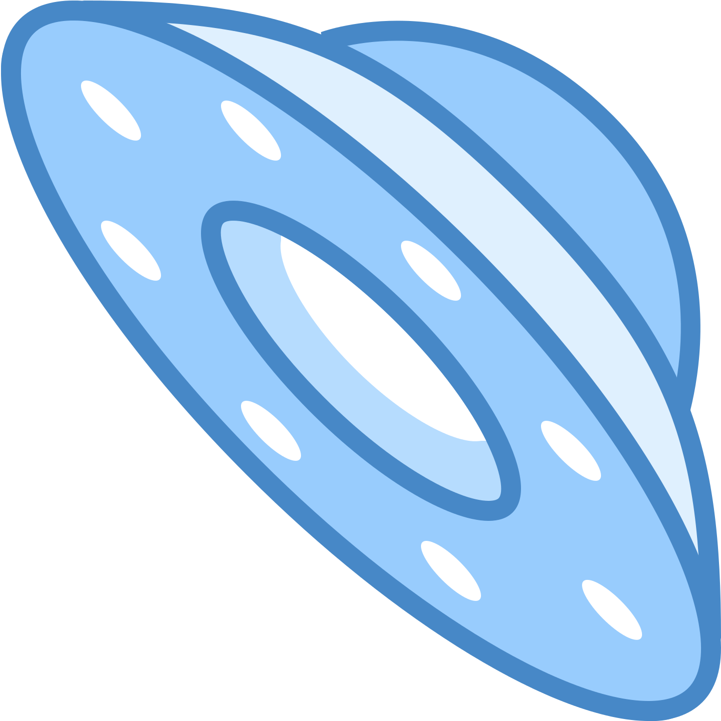 Sci-fi Icon - Circle (1600x1600), Png Download