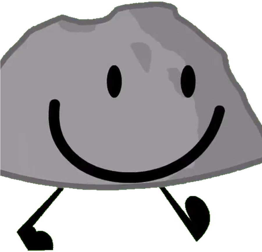 Lets Go To Plants Vs - Bfdi Rocky (900x900), Png Download