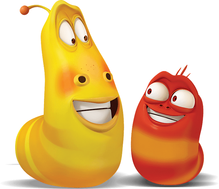 Posted By Kaylor Blakley At - Larva Cartoon (722x625), Png Download
