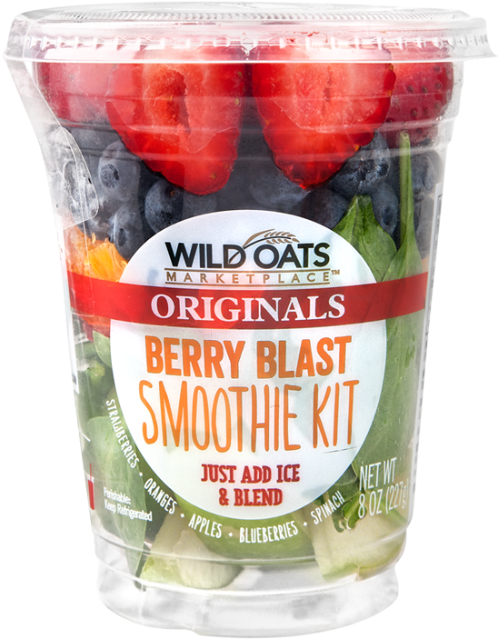 Berry Blast Smoothie Kit - Smoothies Kit (800x800), Png Download