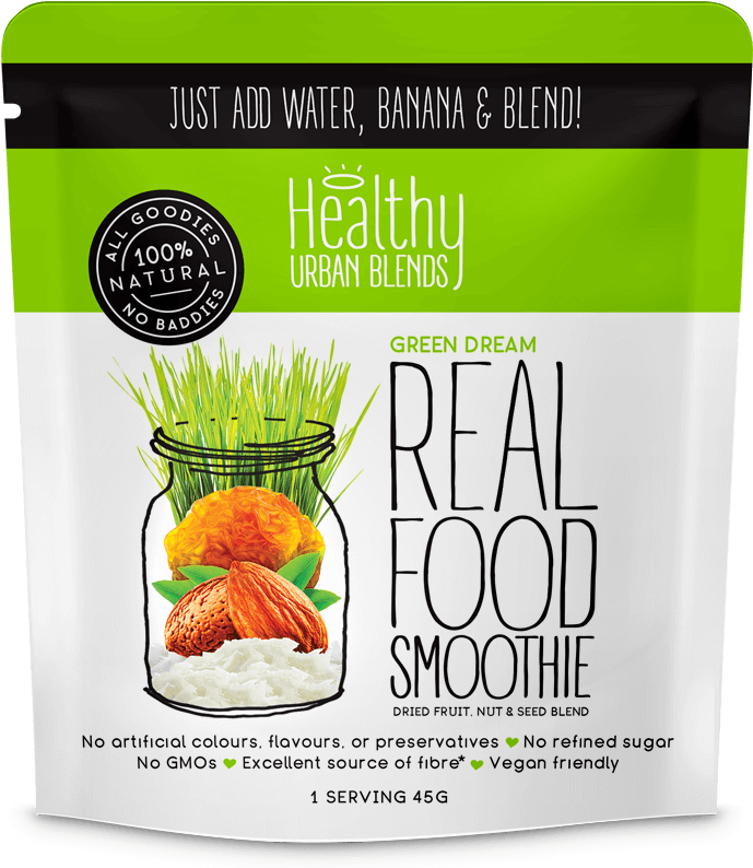 Real Food Smoothie - Food (800x800), Png Download