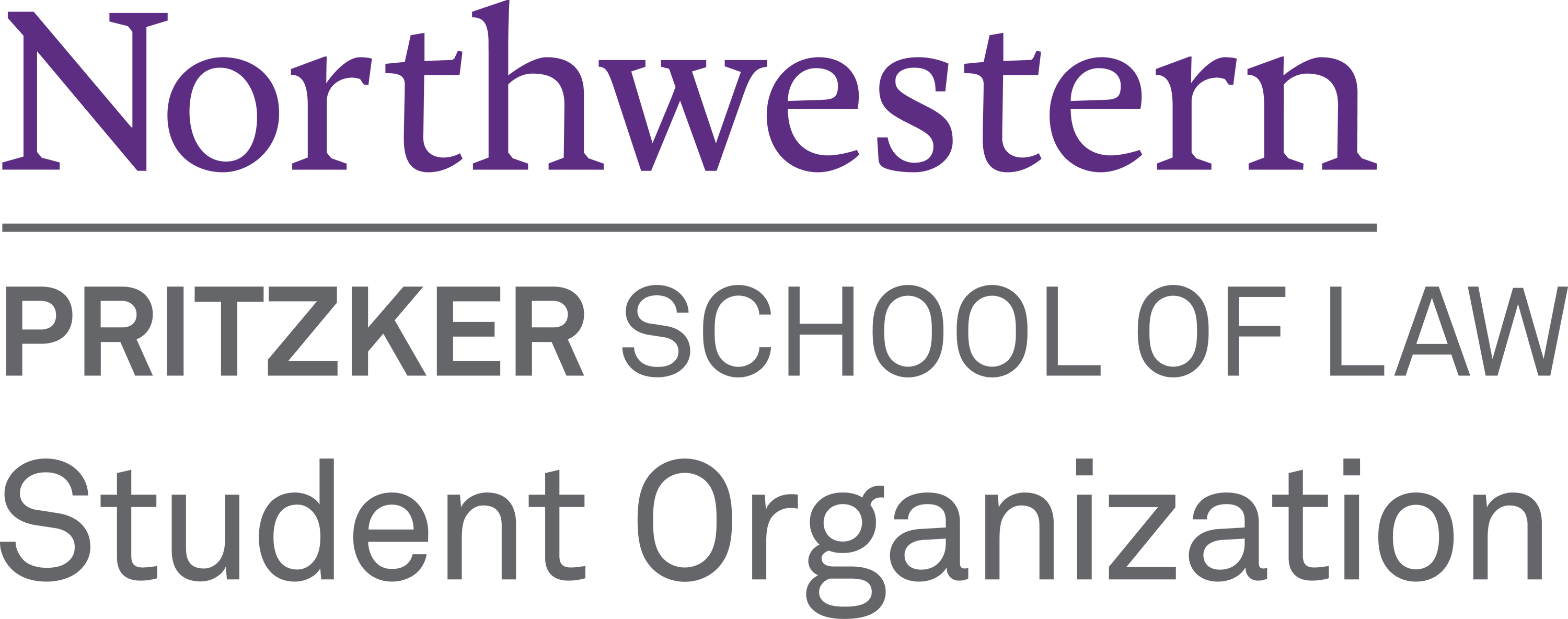 Northwestern Pb Spotlight Logo - Northwestern Pritzker School Of Law (3000x1184), Png Download