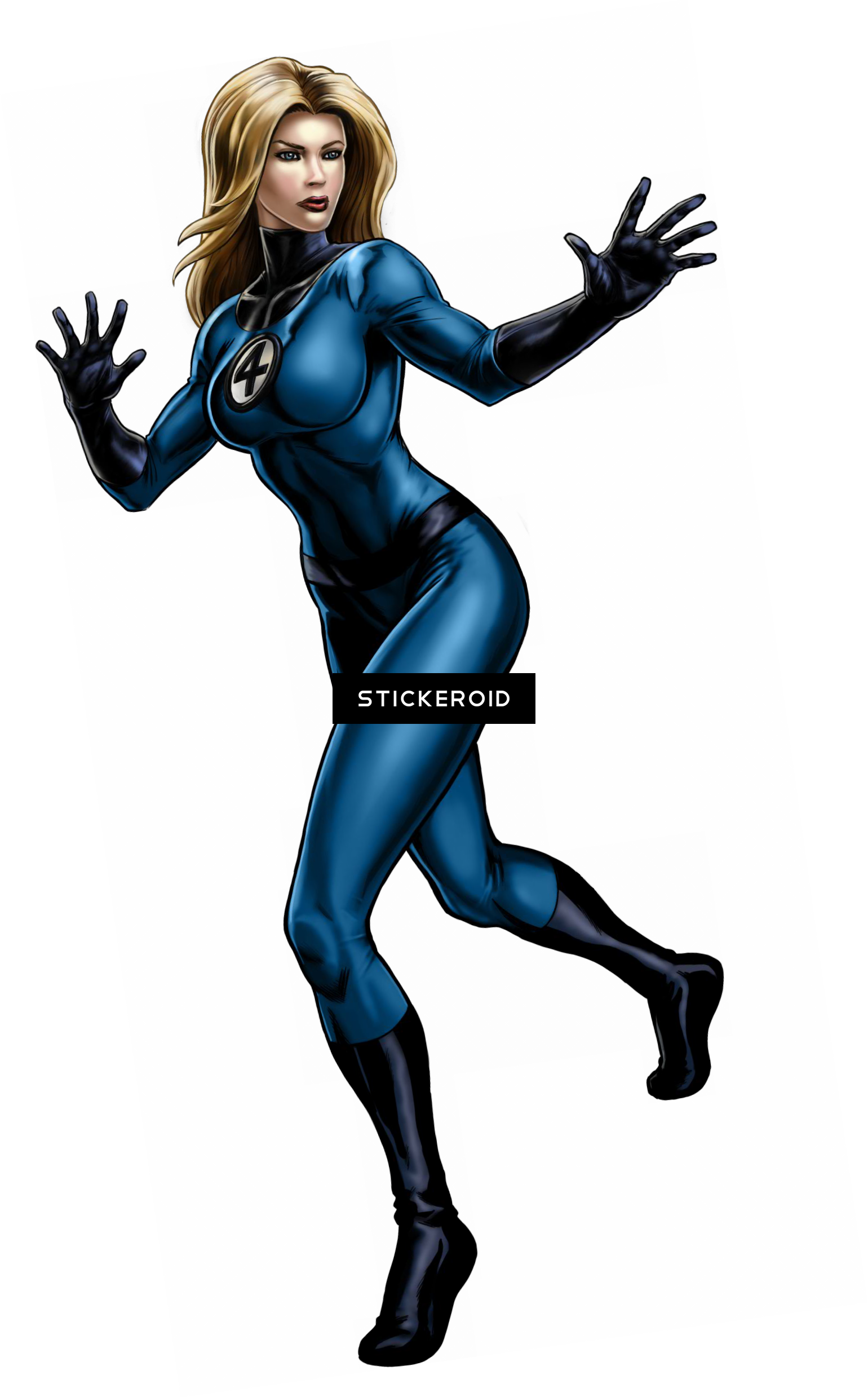 Storm X Men X-men - 4 Fantasticos Mujer Invisible (1540x2478), Png Download