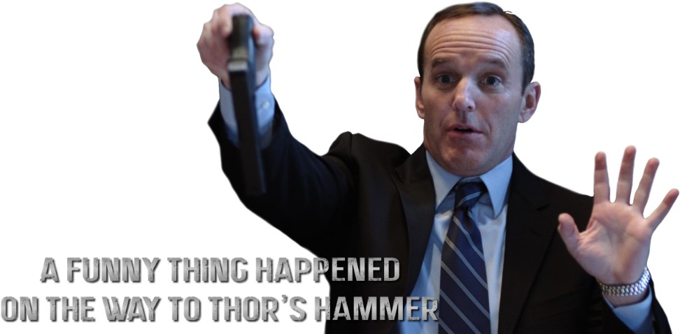 A Funny Thing Happened On The Way To Thor's Hammer - Marvel One-shots (1000x562), Png Download