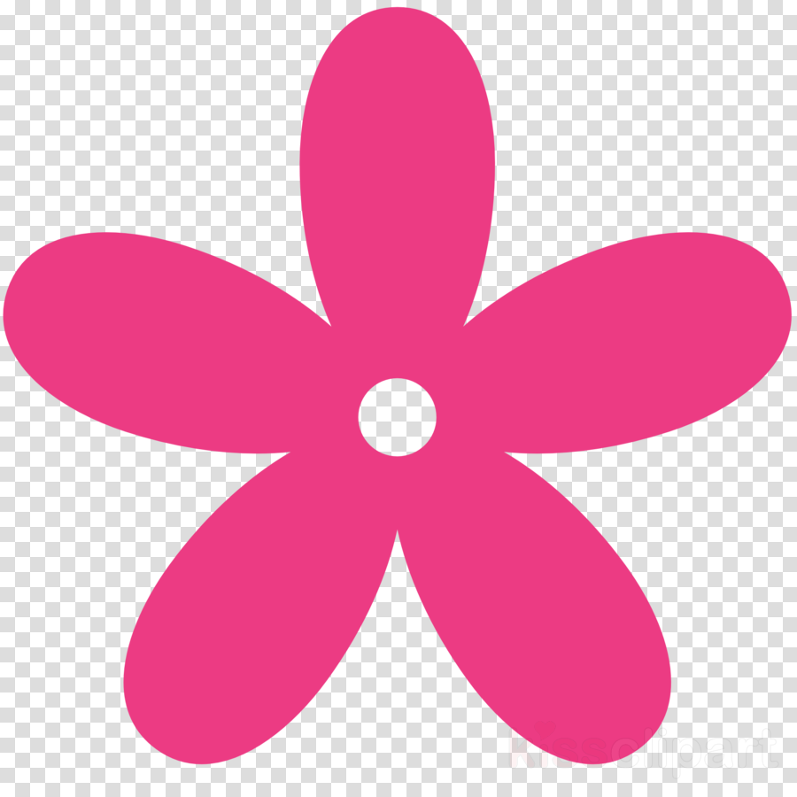 Download Pink Flower Clipart Pink Flowers Clip Art - Clipart Pink Purple Blue Flowers Png (900x900), Png Download