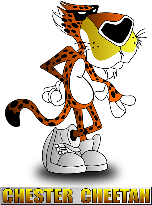 Bleed Area May Not Be Visible - Chester Cheetah (540x700), Png Download