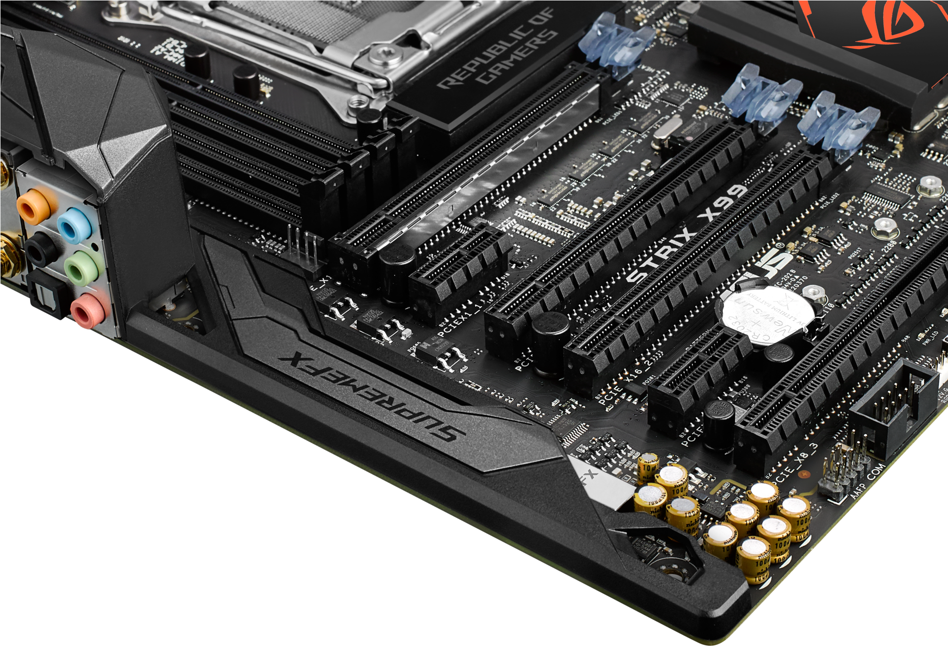 Product View Press Enter To Zoom In And Out - Asus Rog Strix X99 Gaming Intel X99 Lga 2011-v3 Atx (1920x1510), Png Download