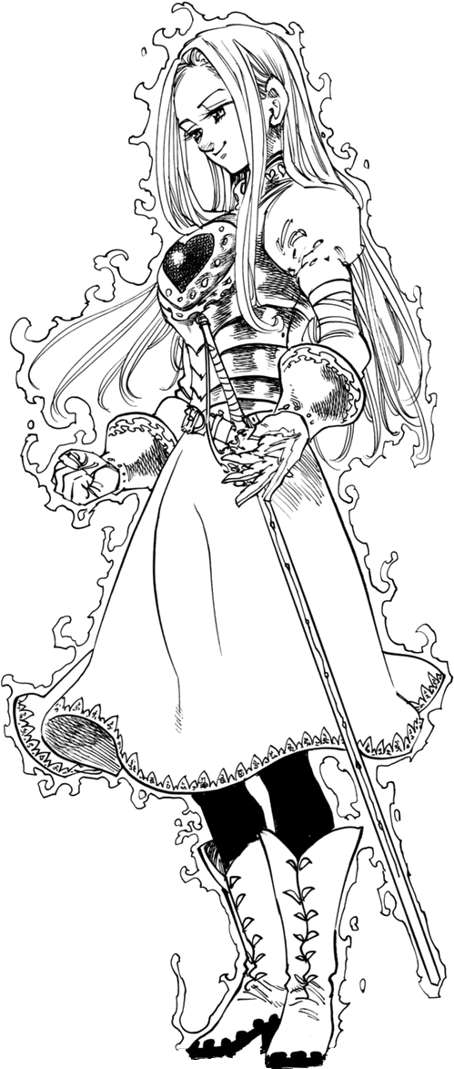No Caption Provided - Seven Deadly Sins Ludoshel (544x1188), Png Download