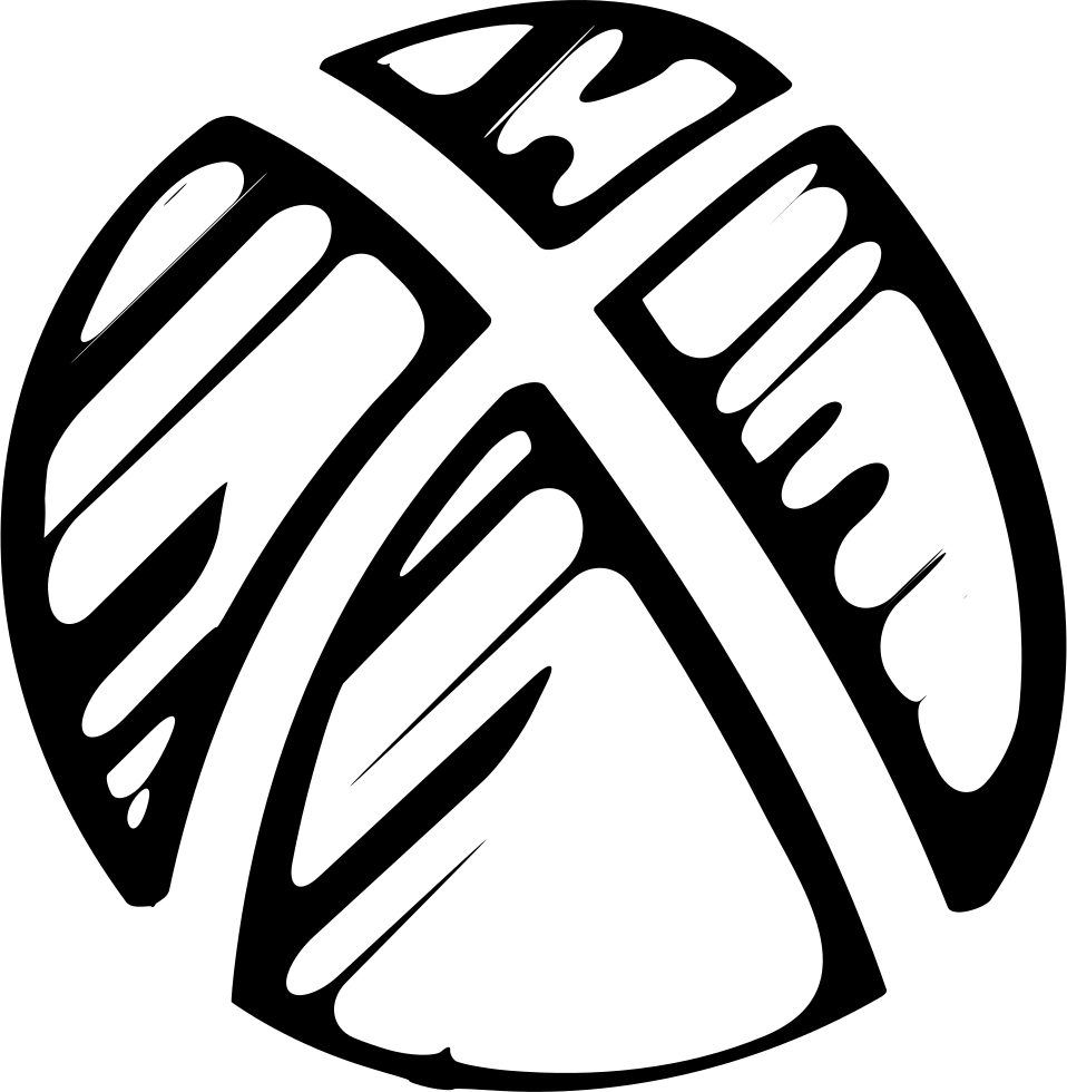 Png File - Xbox Logo Dibujo (958x980), Png Download