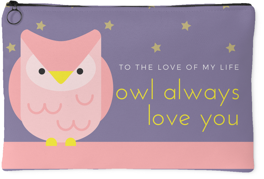 'to The Love Of My Life, Owl Always Love You' Love - Bag (1024x1024), Png Download