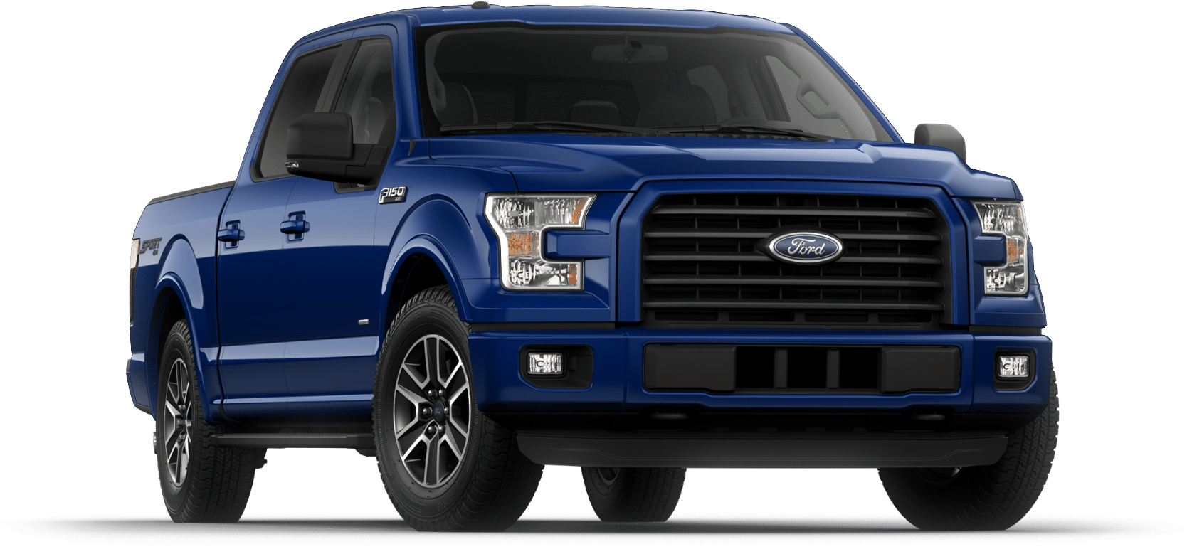 New Ford F - 2018 Blue F150 Lariat (1920x960), Png Download