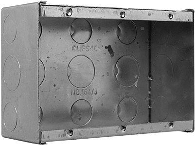 Wall Box, 3 Gang, Series 164, Single Height - Locker (800x600), Png Download