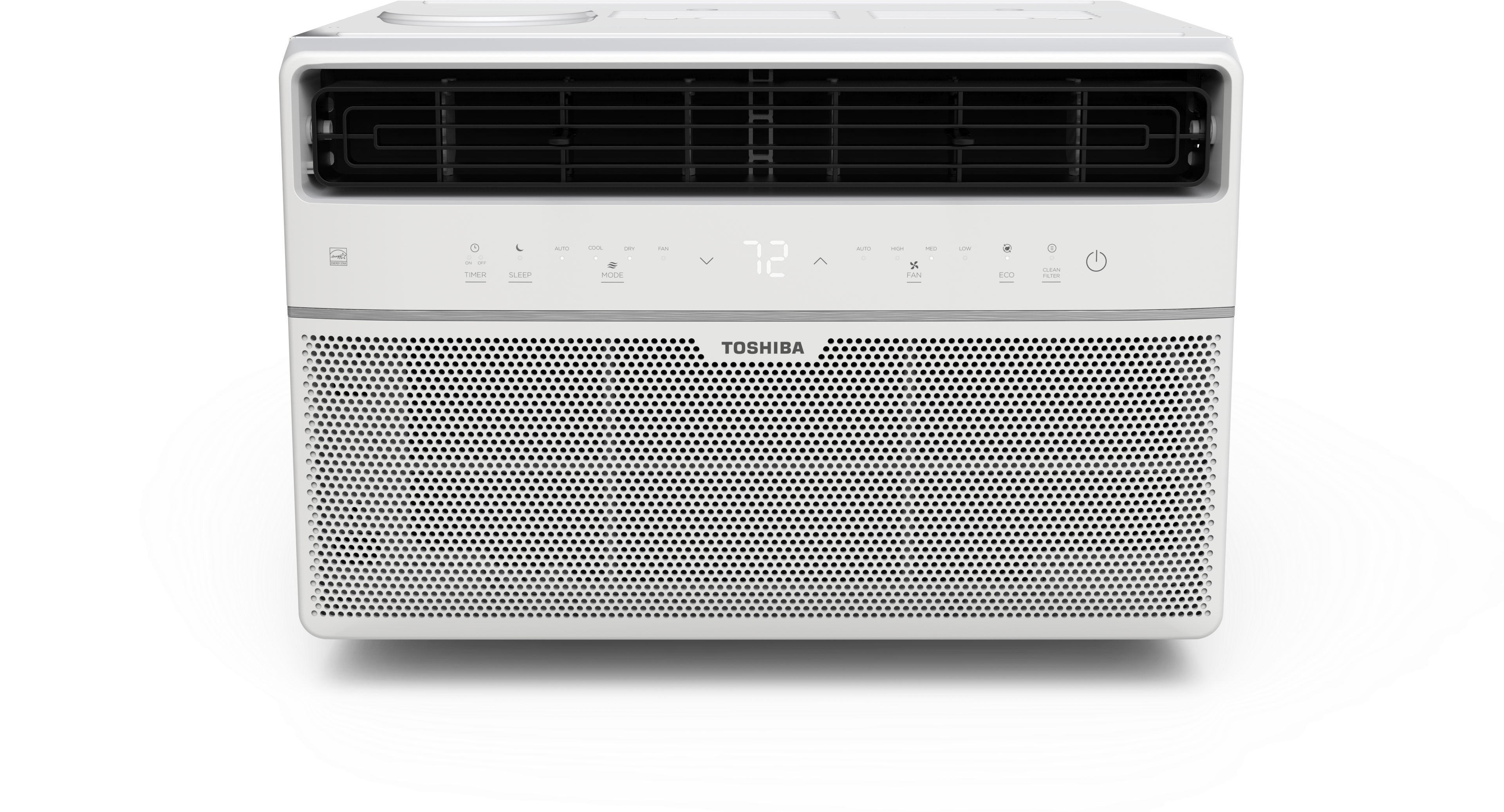 6,000 Btu 115-volt Touch Control Window Air Conditioner - Toshiba 8,000 Btu Window Air Conditioner Only (3840x2686), Png Download