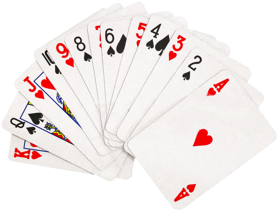 Fanned Playing Cards Png Clipart Freeuse Stock - New Lebanon Library (1024x878), Png Download