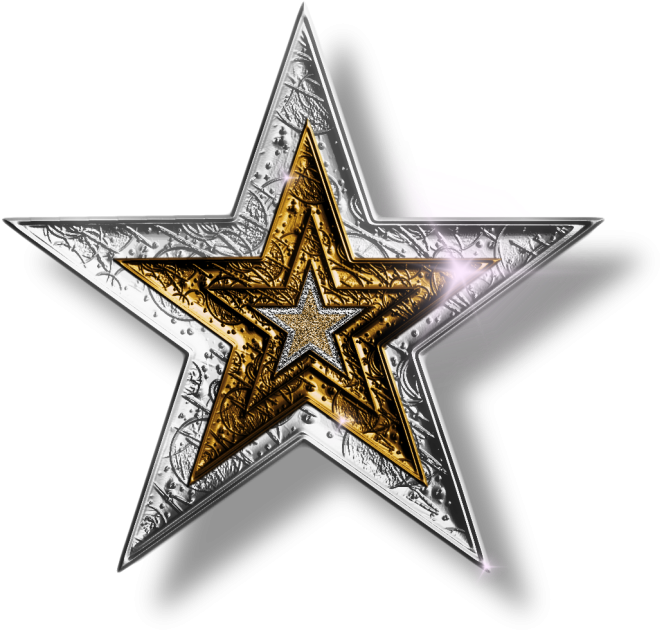 Cowboys Star Png - Christmas Star Png Transparent Background (700x663), Png Download