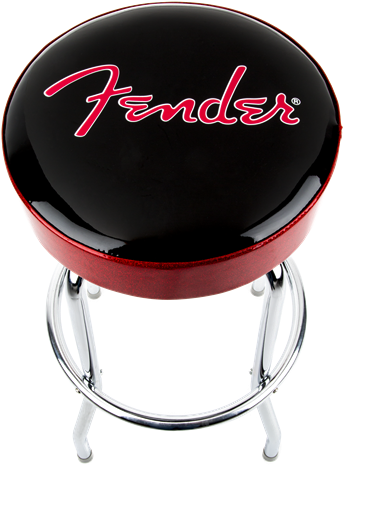 Fender 30 Logo Barstool - Fender 24 Inch Bar Stool Guitar Seat (600x600), Png Download