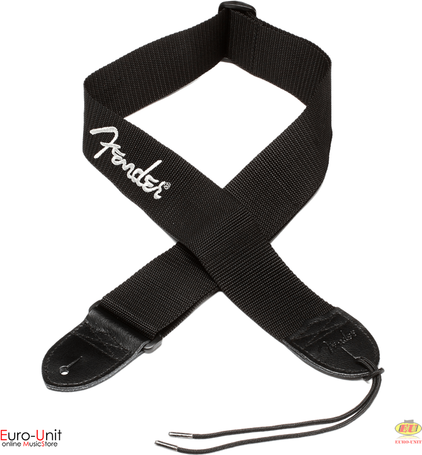 Product Sku - Fender 2 Inch Poly Guitar Strap, Black (900x900), Png Download