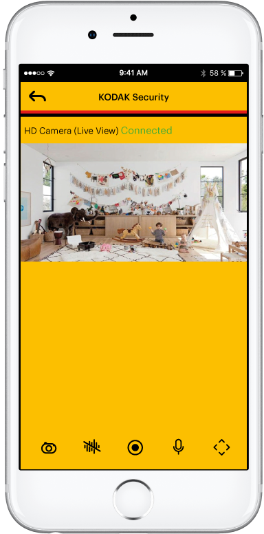 5 Tap «camera Pan Control» To Calibrate The Camera - Iphone (612x900), Png Download
